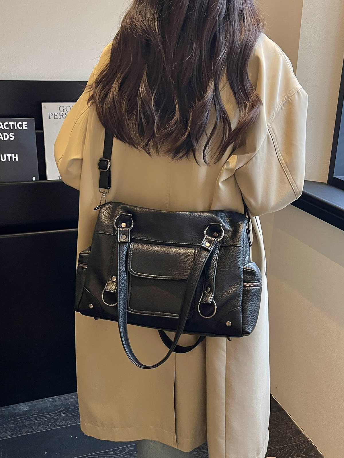 Black Shoulder Bag