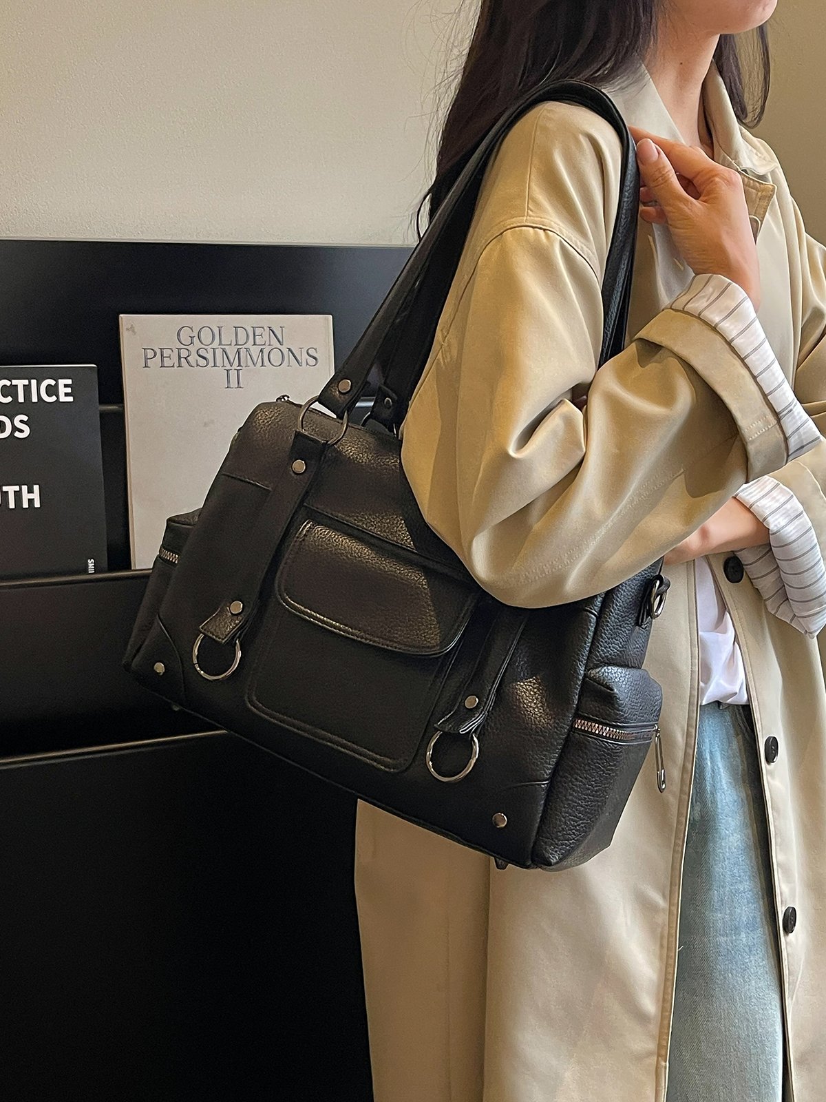 Black Shoulder Bag