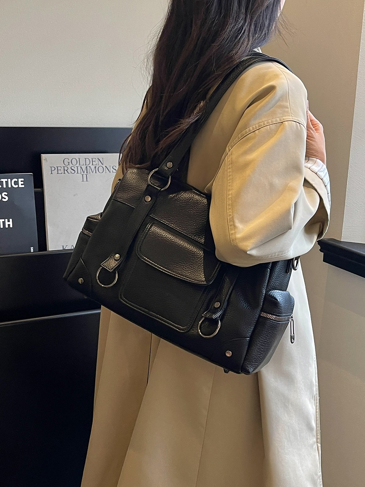 Black Shoulder Bag