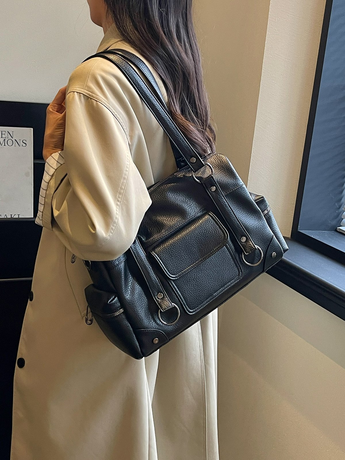 Black Shoulder Bag