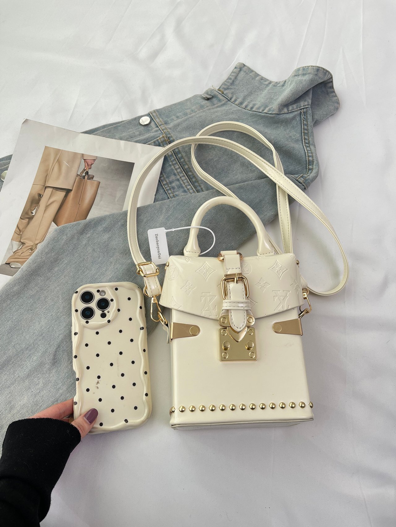 Off-White Crossbody Bag