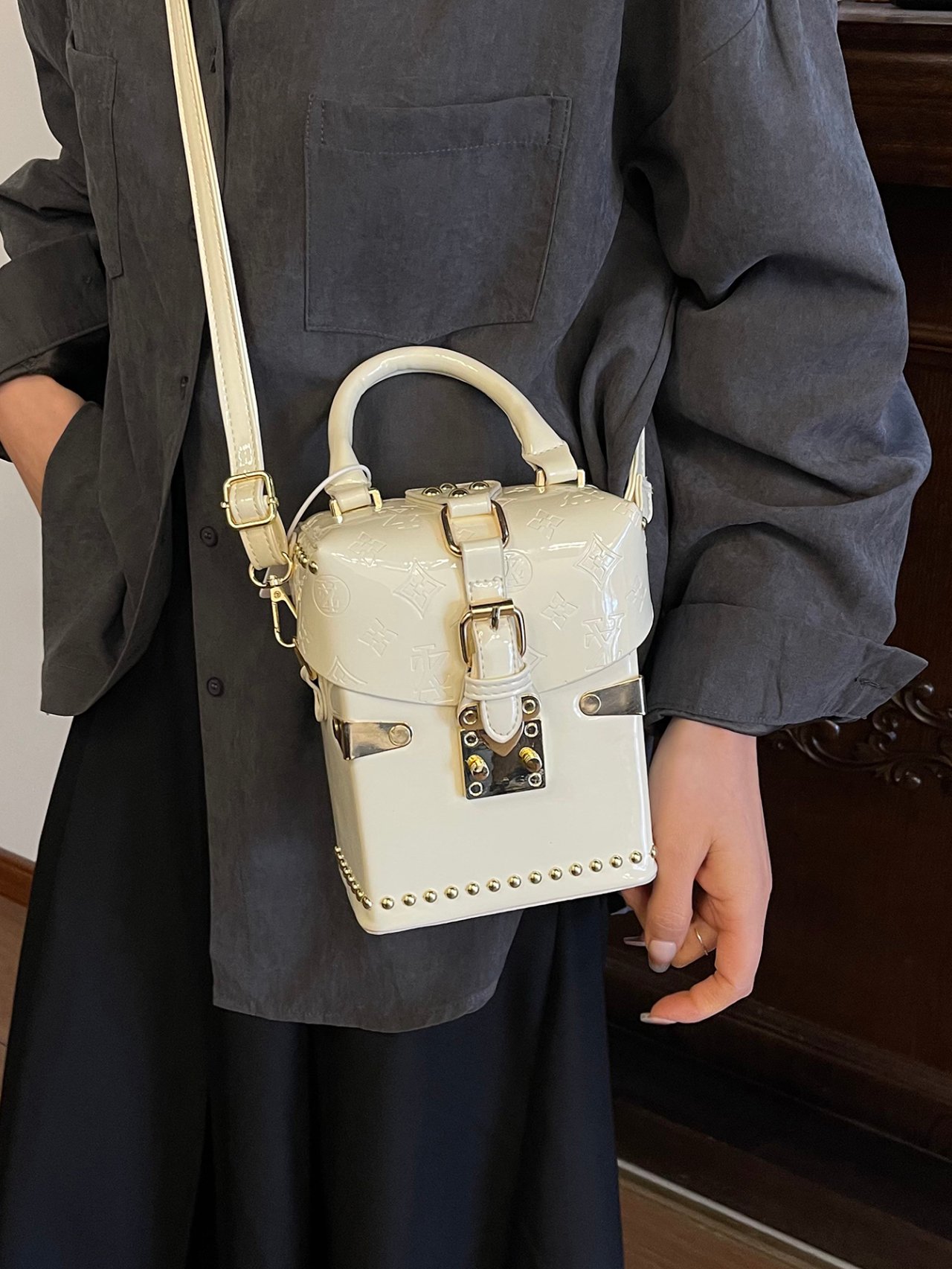 Off-White Crossbody Bag