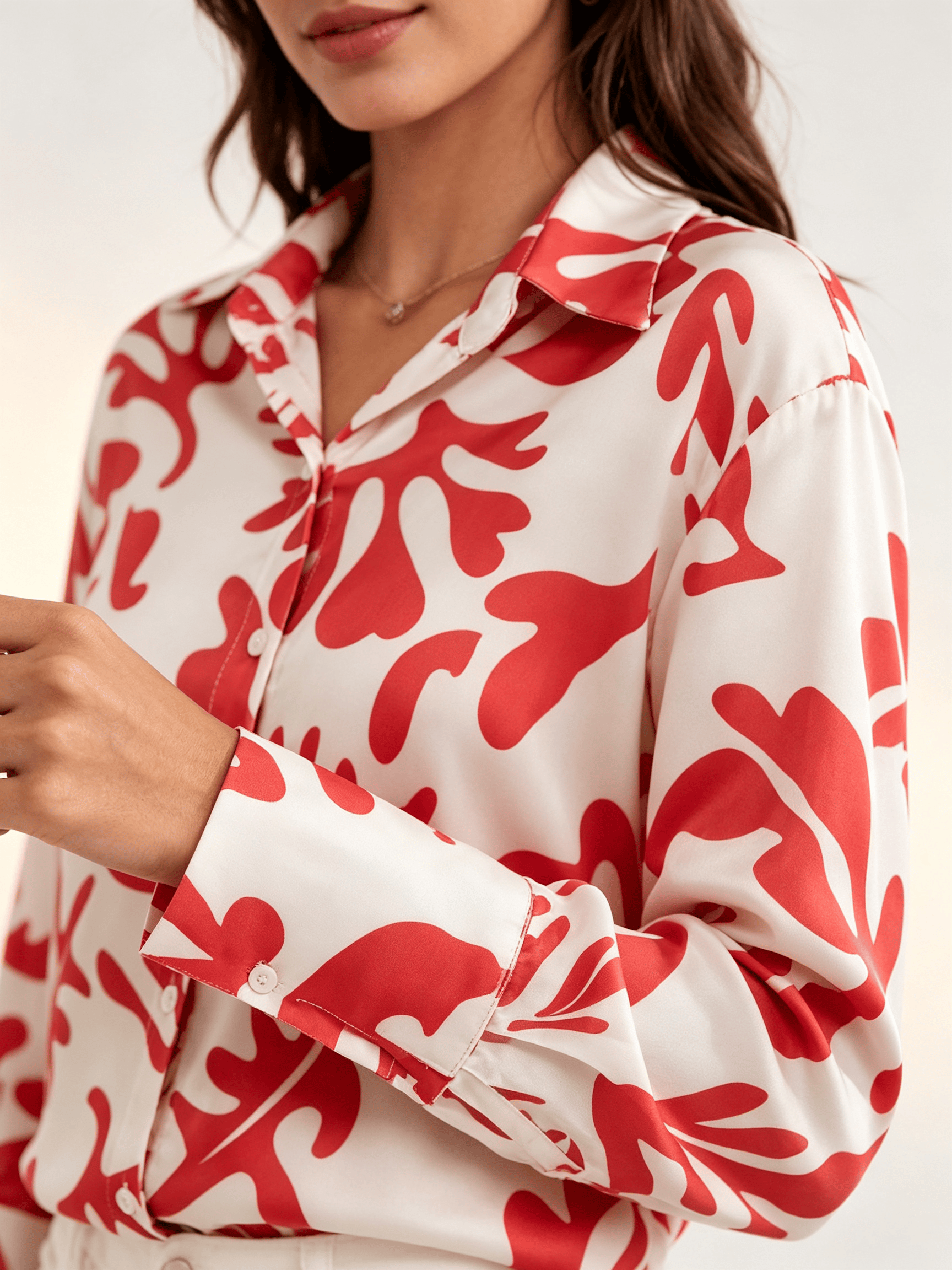 Multi Printed Long Sleeves Regular Shirt