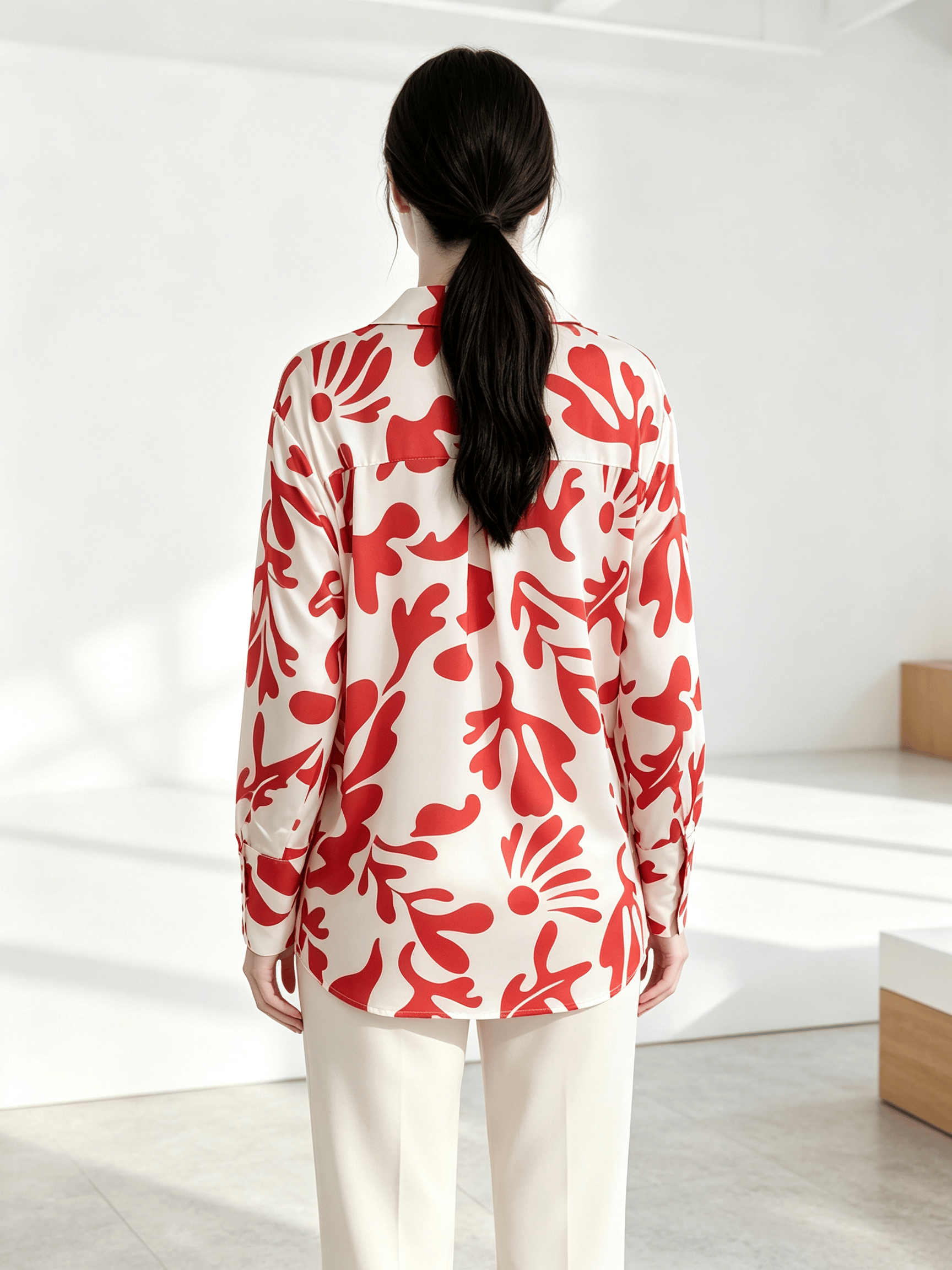 Multi Printed Long Sleeves Regular Shirt