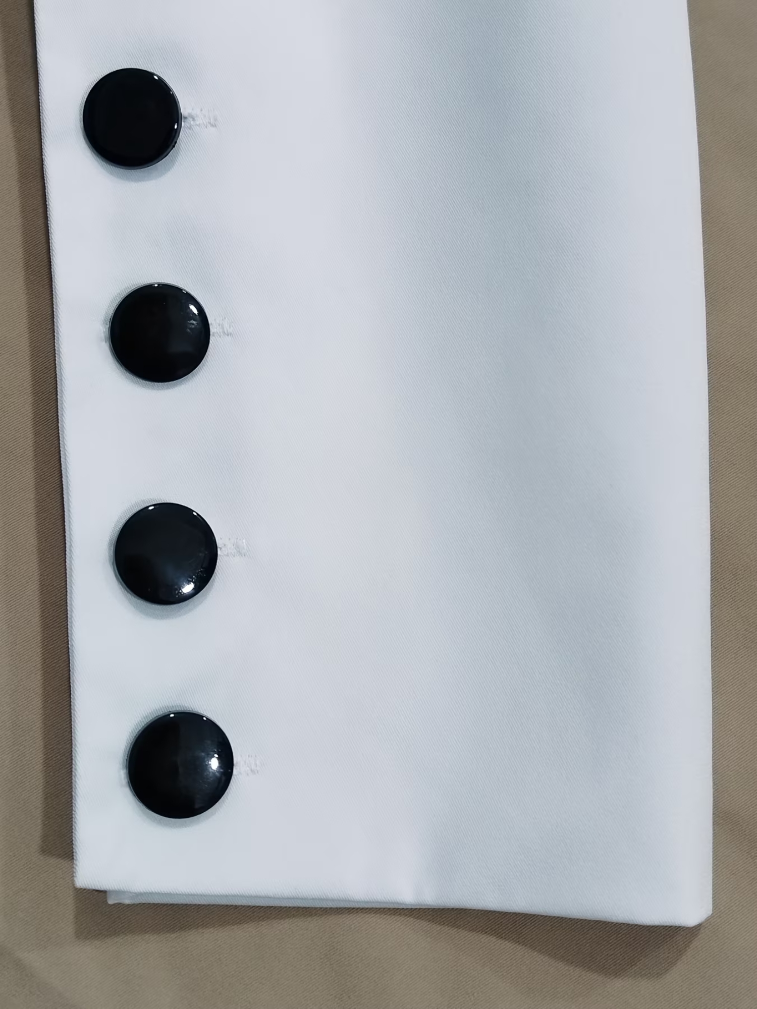 White Solid Long Sleeves Regular Shirt