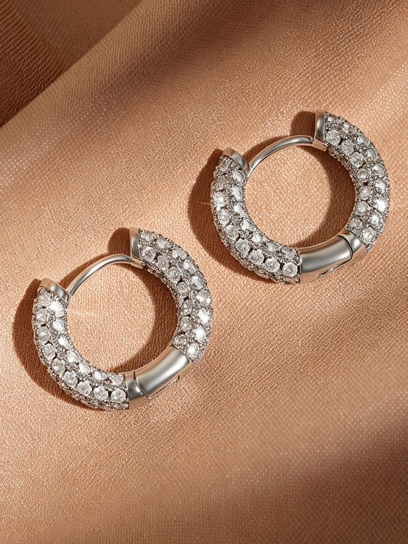 Silver Plain Earrings