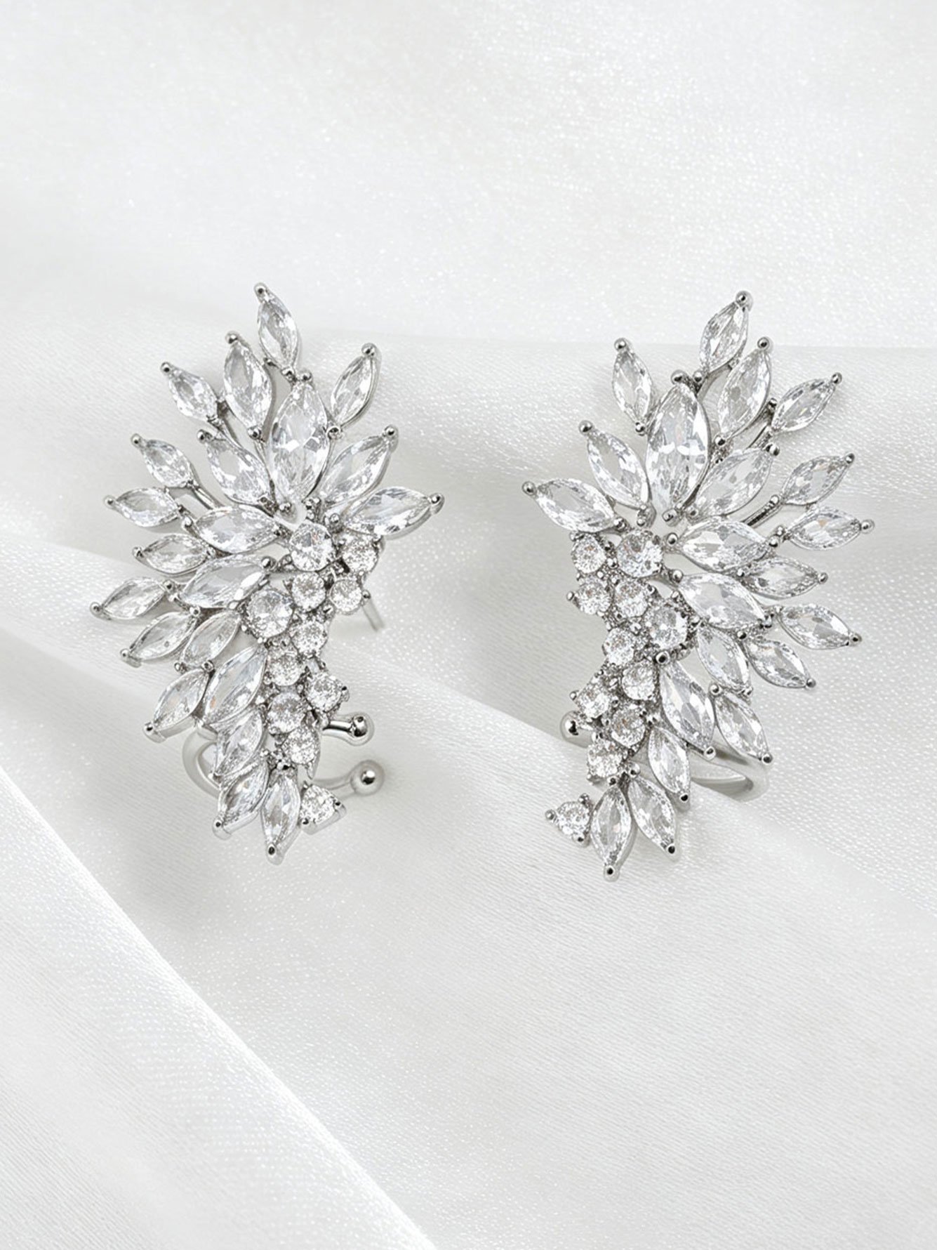Silver Solid Earrings