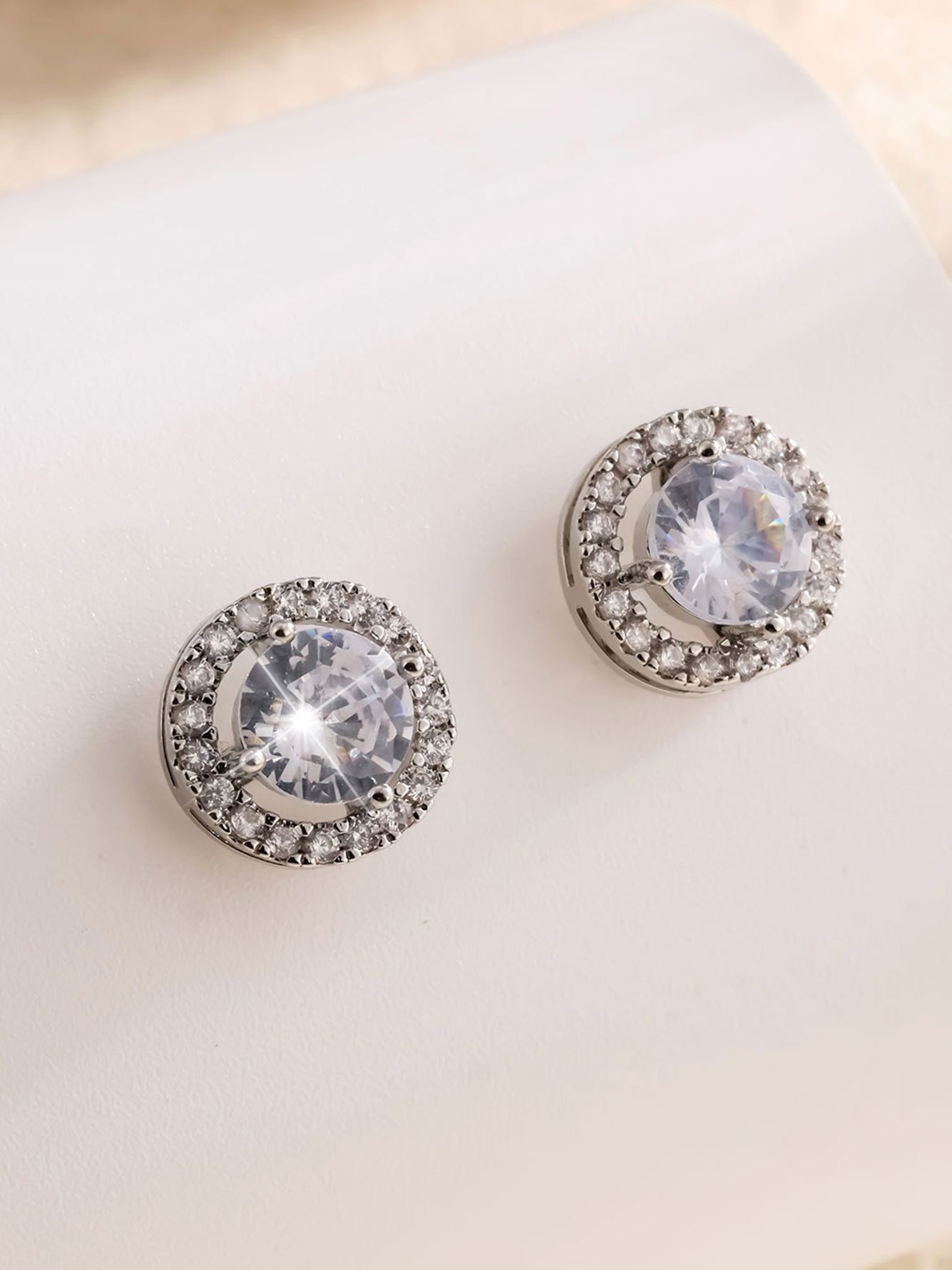 Silver Plain Earrings