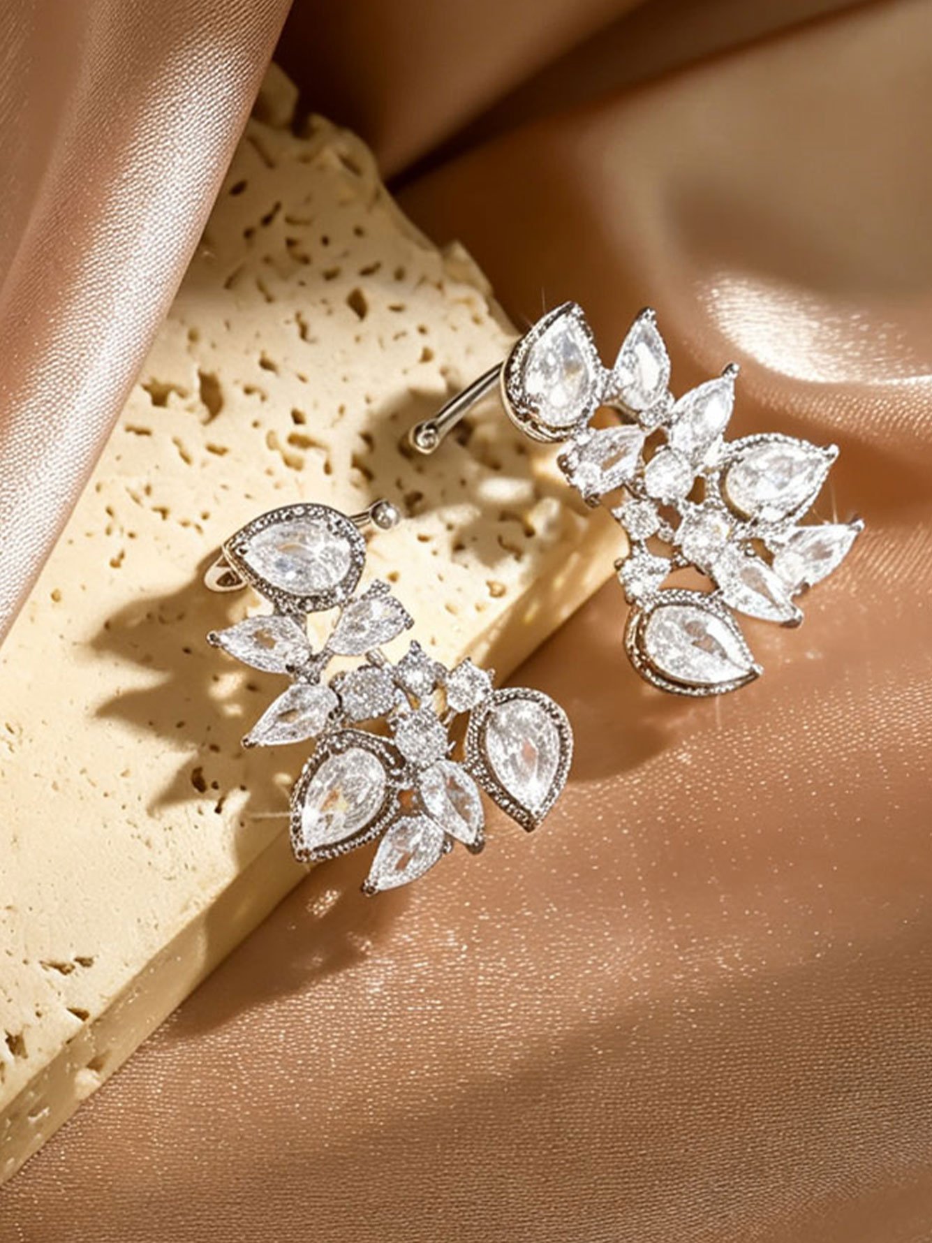 Silver Plain Earrings
