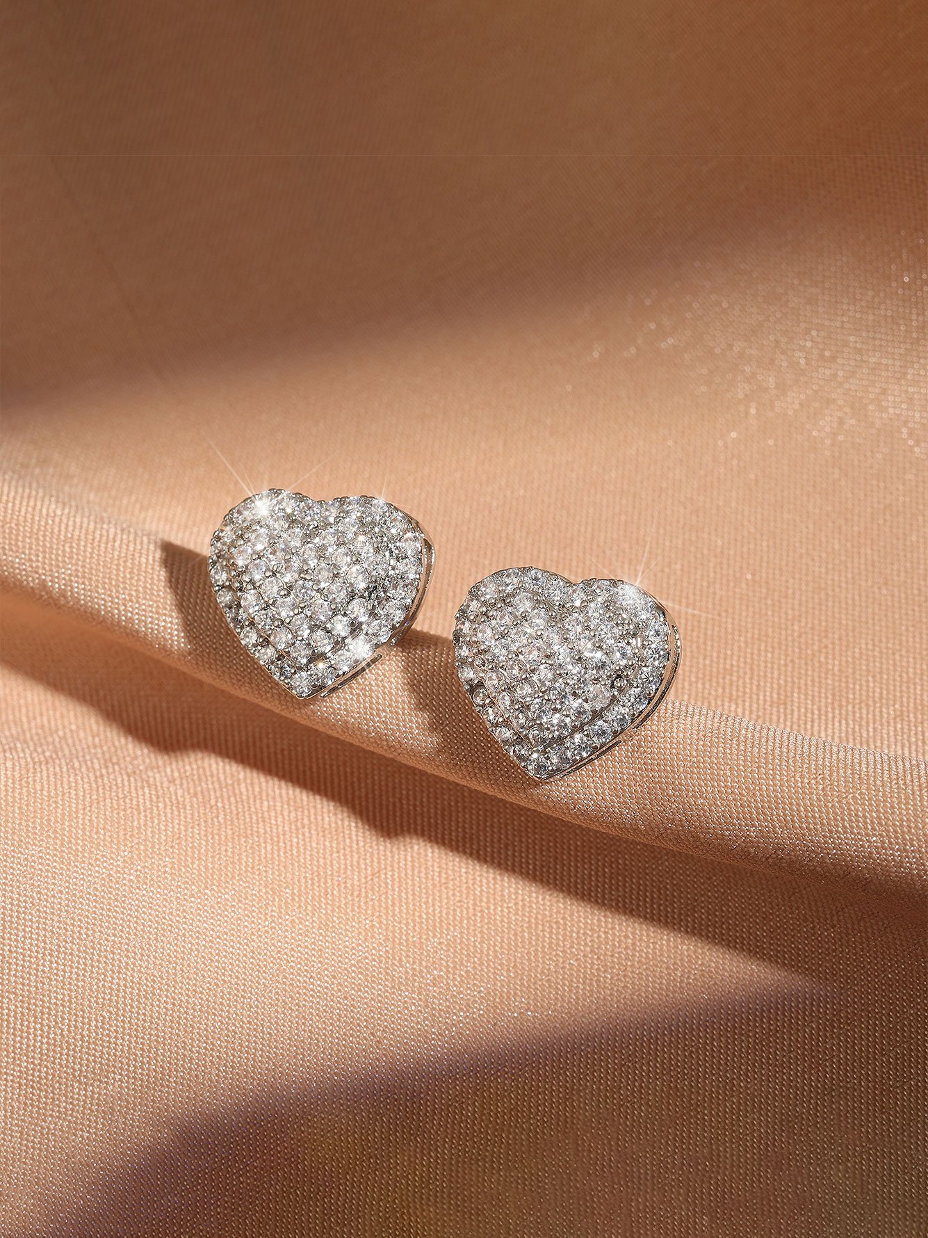 Silver Texture Earrings