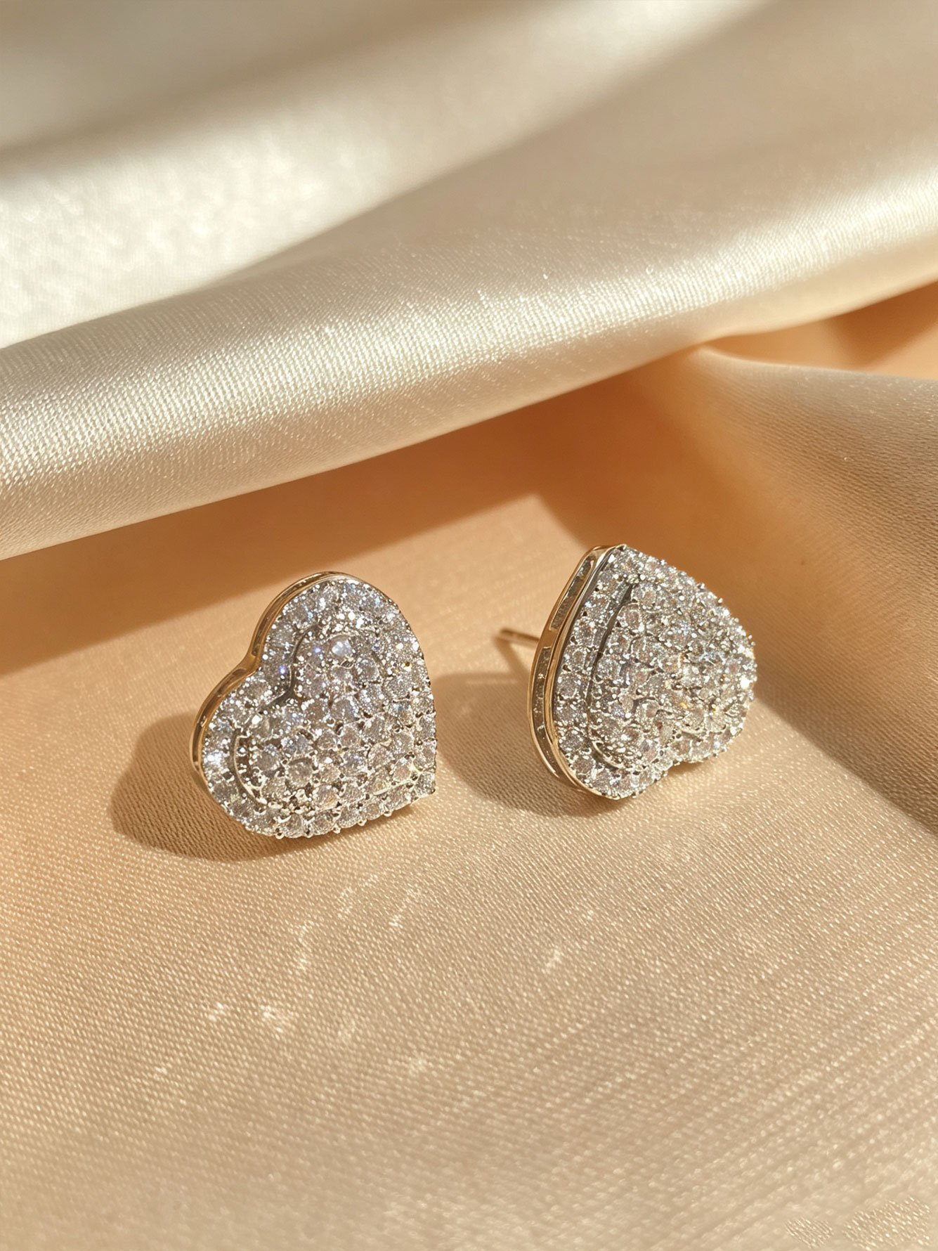Silver Texture Earrings