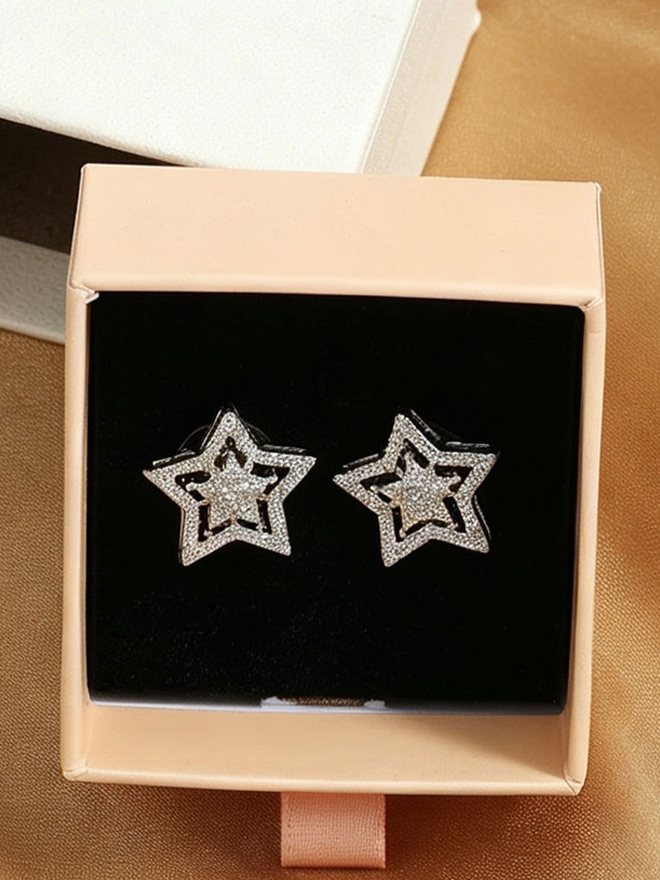 Silver Texture Earrings