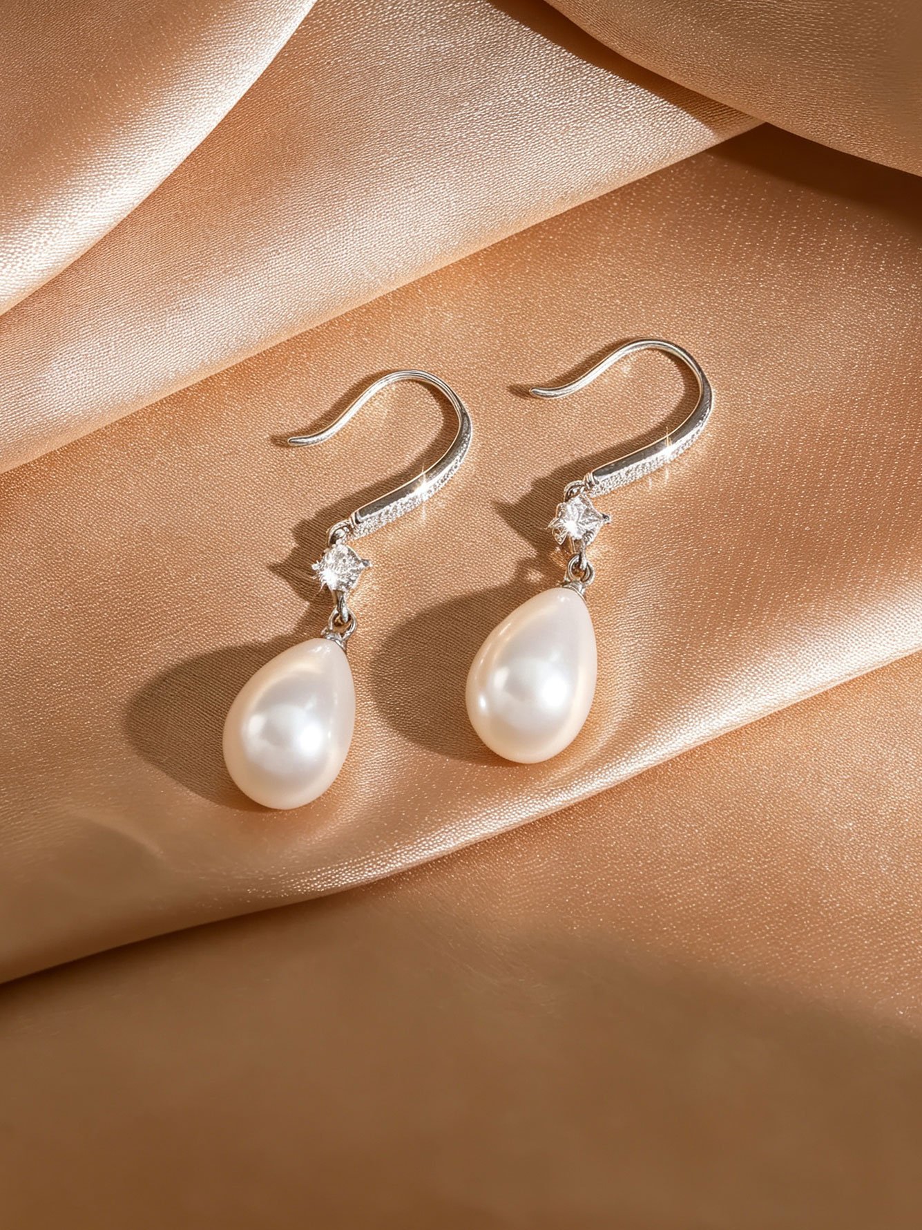 Silver Plain Earrings