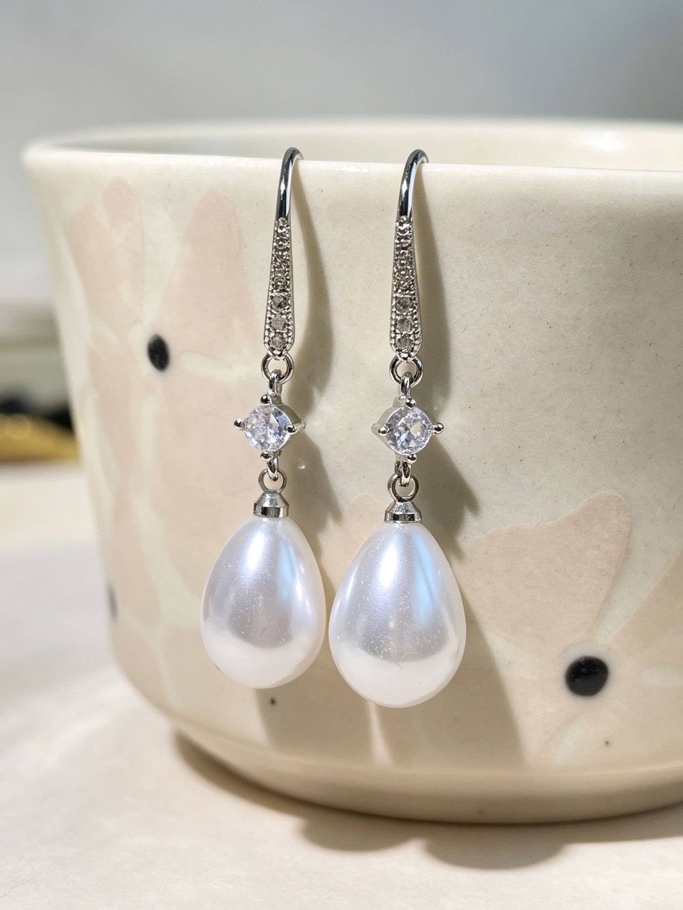 Silver Plain Earrings