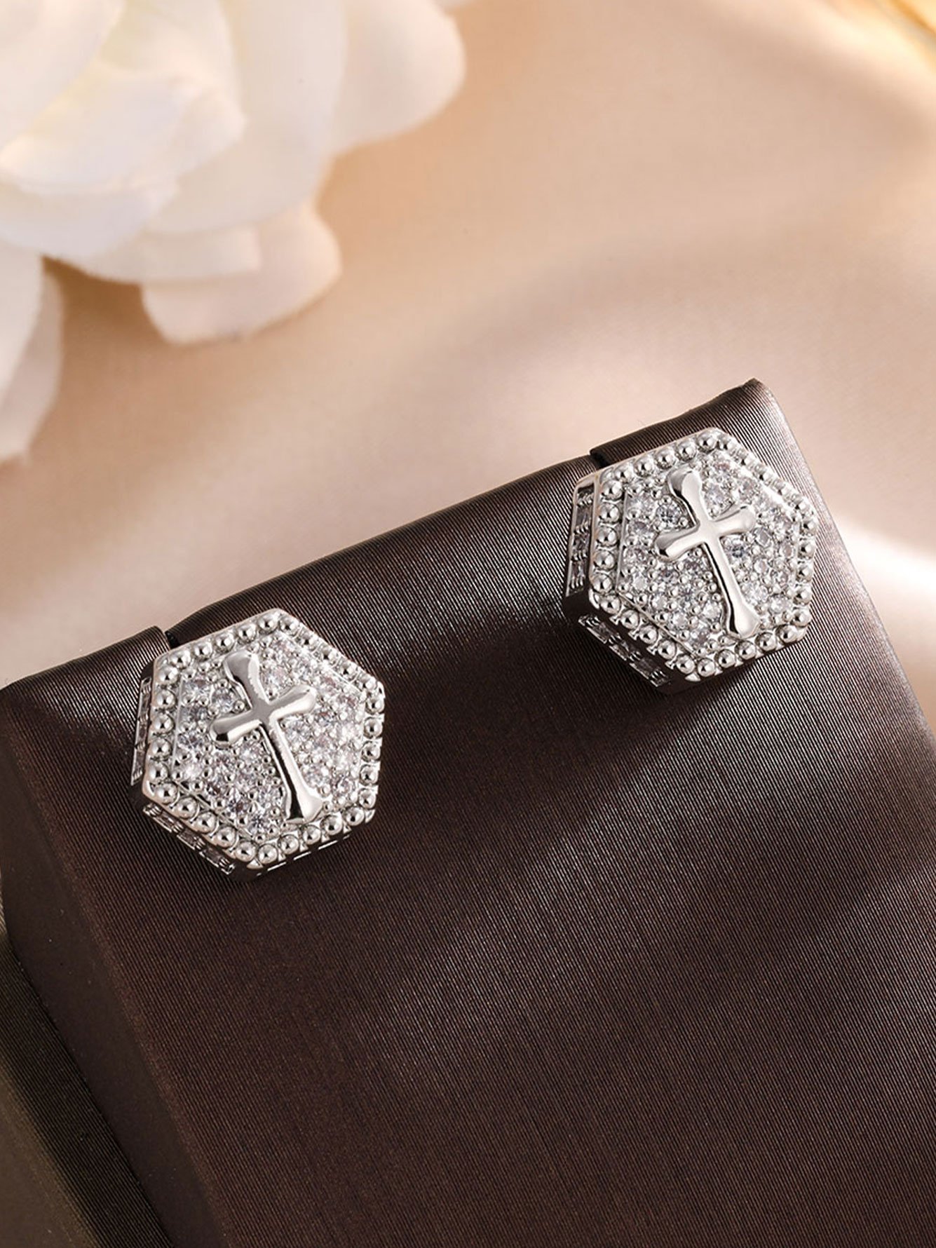 Silver Plain Earrings