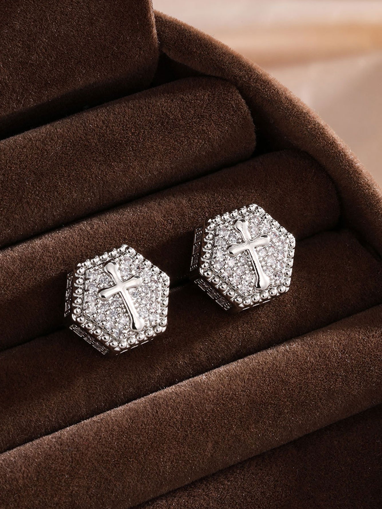 Silver Plain Earrings