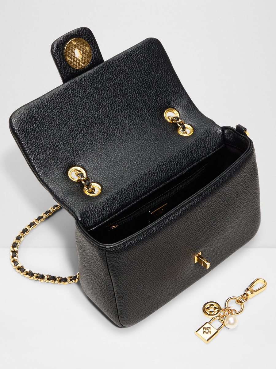 Crossbody Bag with Chain Strap