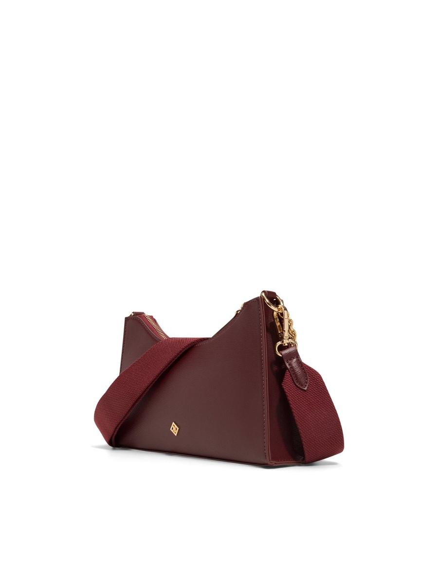 Crossbody Bag with Chain and Pouch