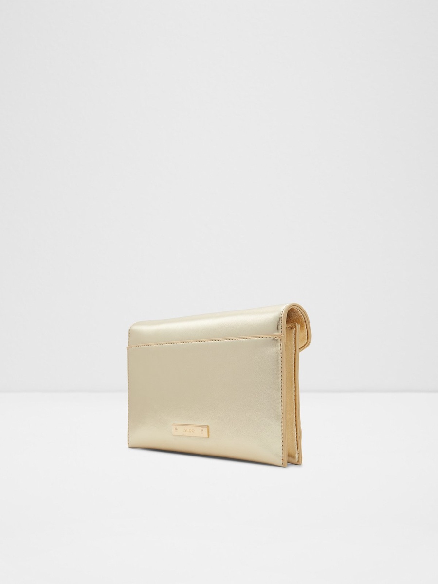 Metallic Envelope Clutch