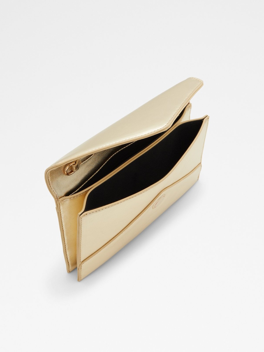 Metallic Envelope Clutch