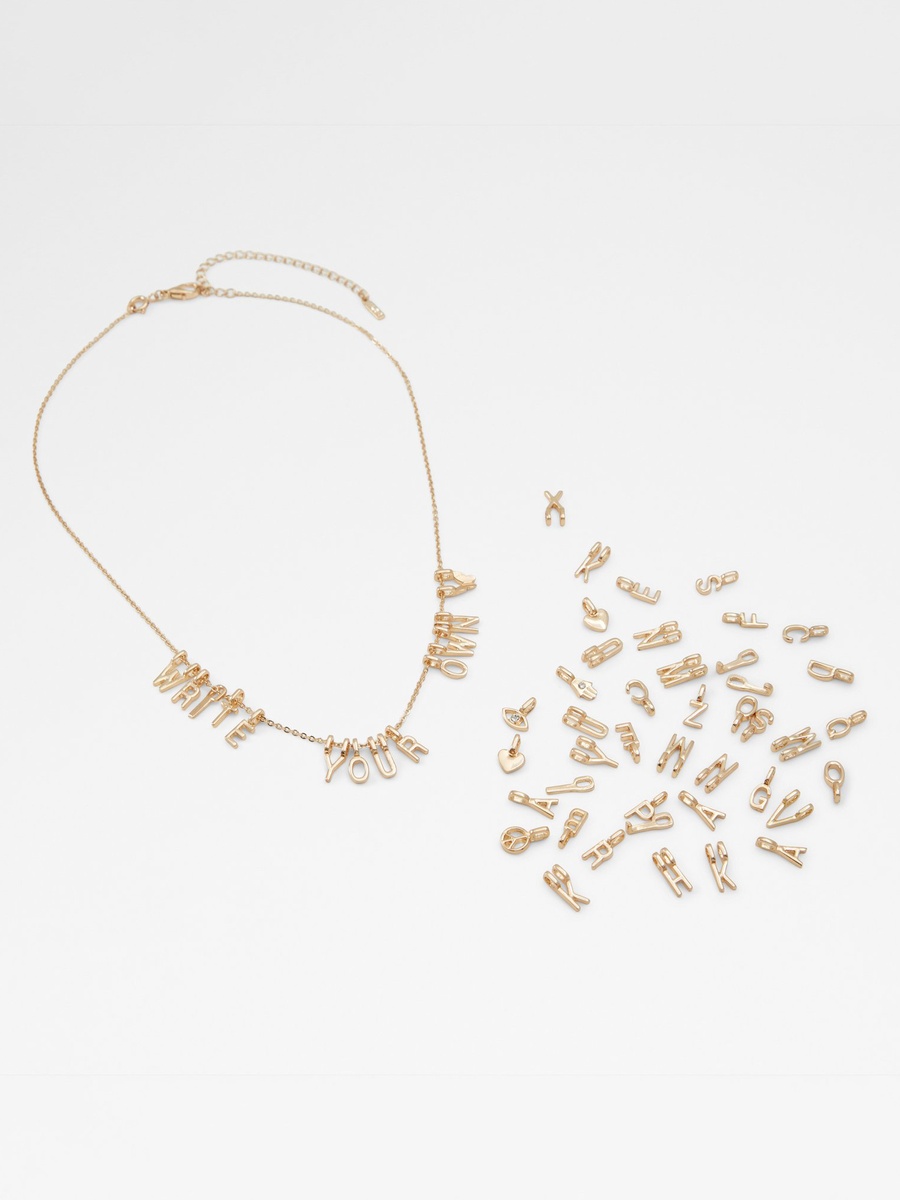 Gold Multi-Charm Necklace