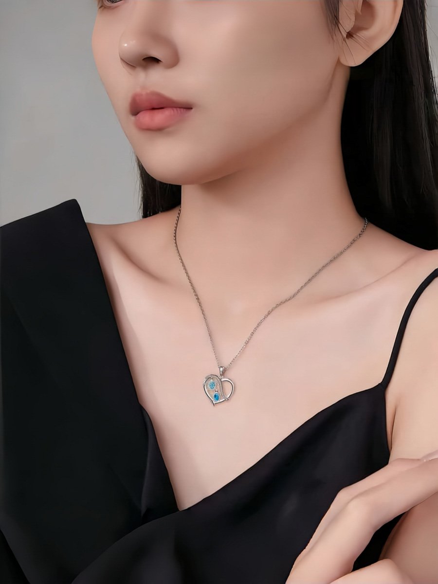 Simple love sea turtle necklace, collar chain, suitable for daily wear, Mothers Day gift, perfect gift for mom, also suitable for giving to friends.