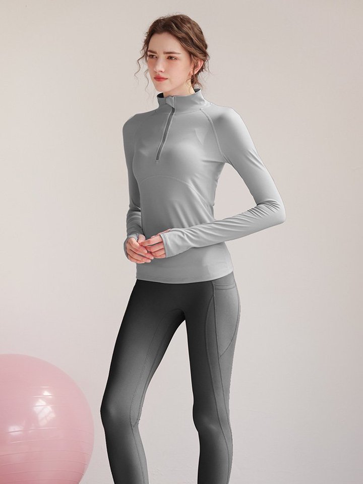 Grey Solid Top