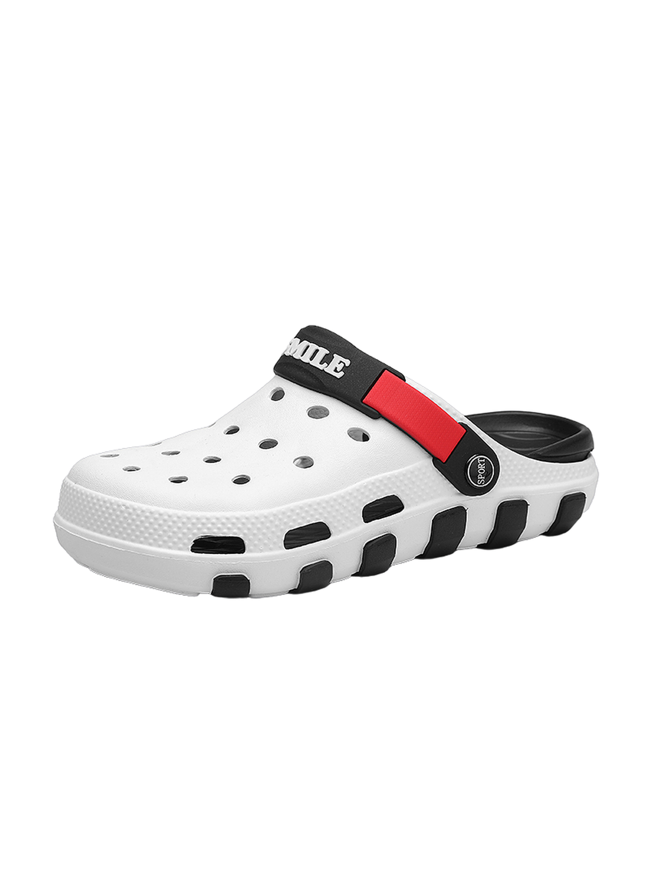 White Plain Slip Clogs