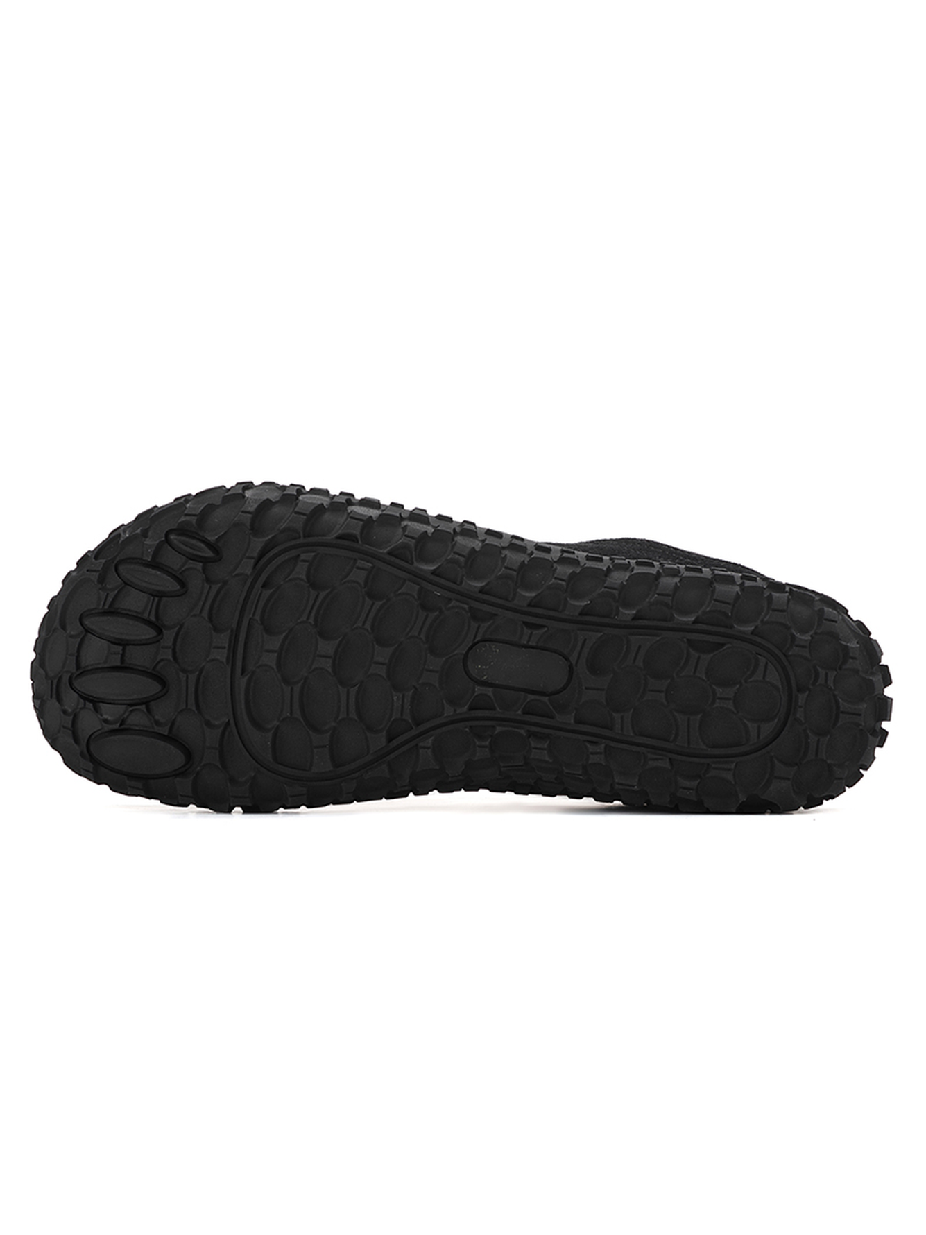 Black Plain Lace Ups Sneakers