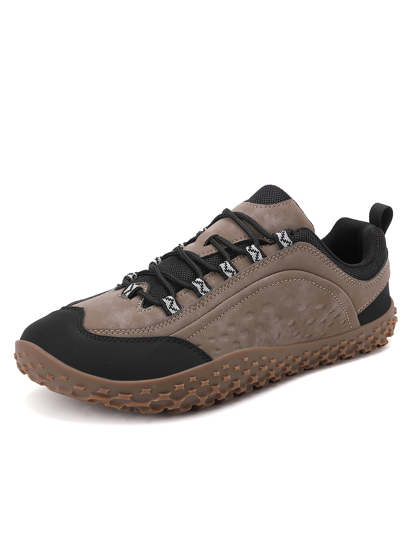 Mens Beige Casual Comfort Shoes