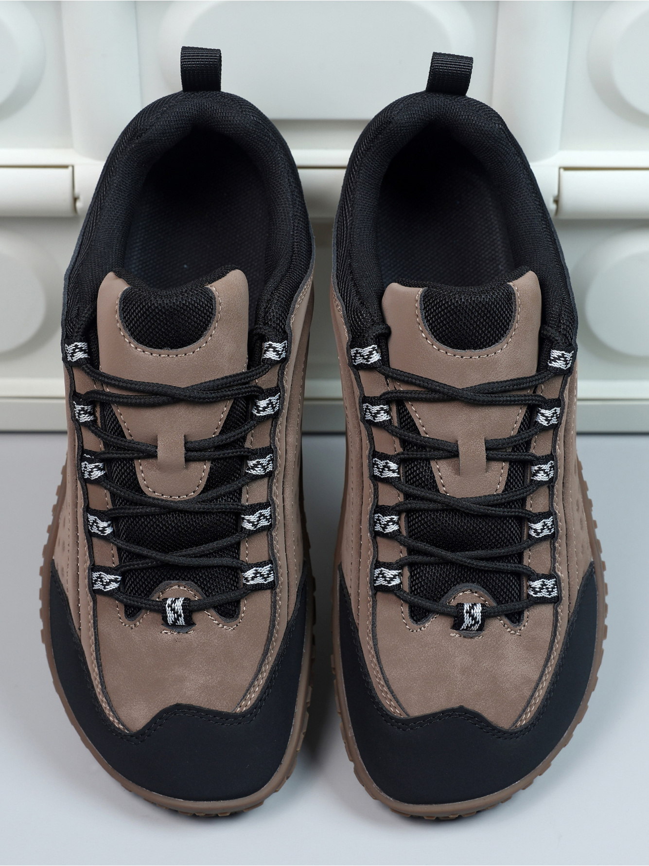 Mens Beige Casual Comfort Shoes