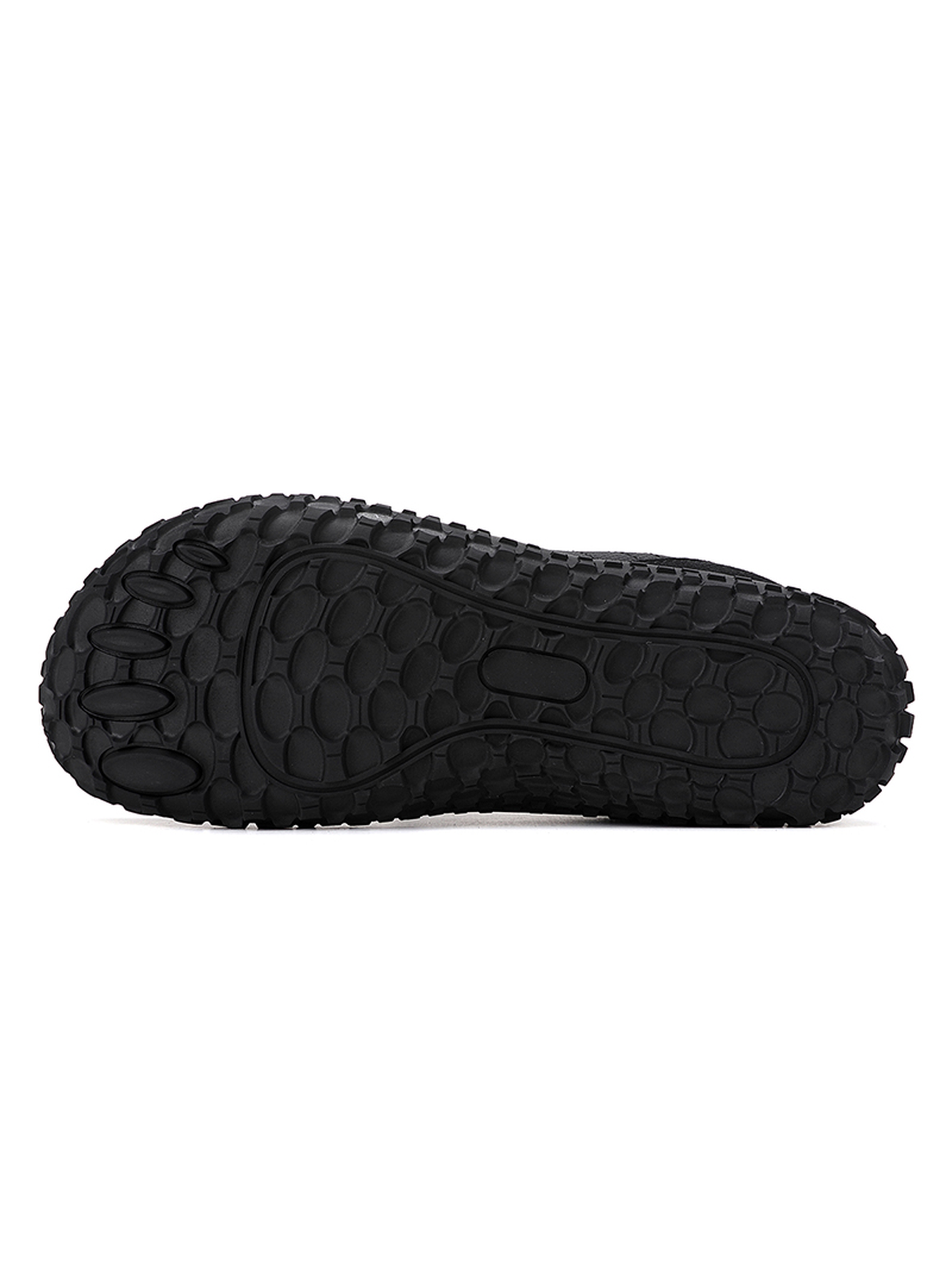 Black Plain Lace Ups Casual Shoes