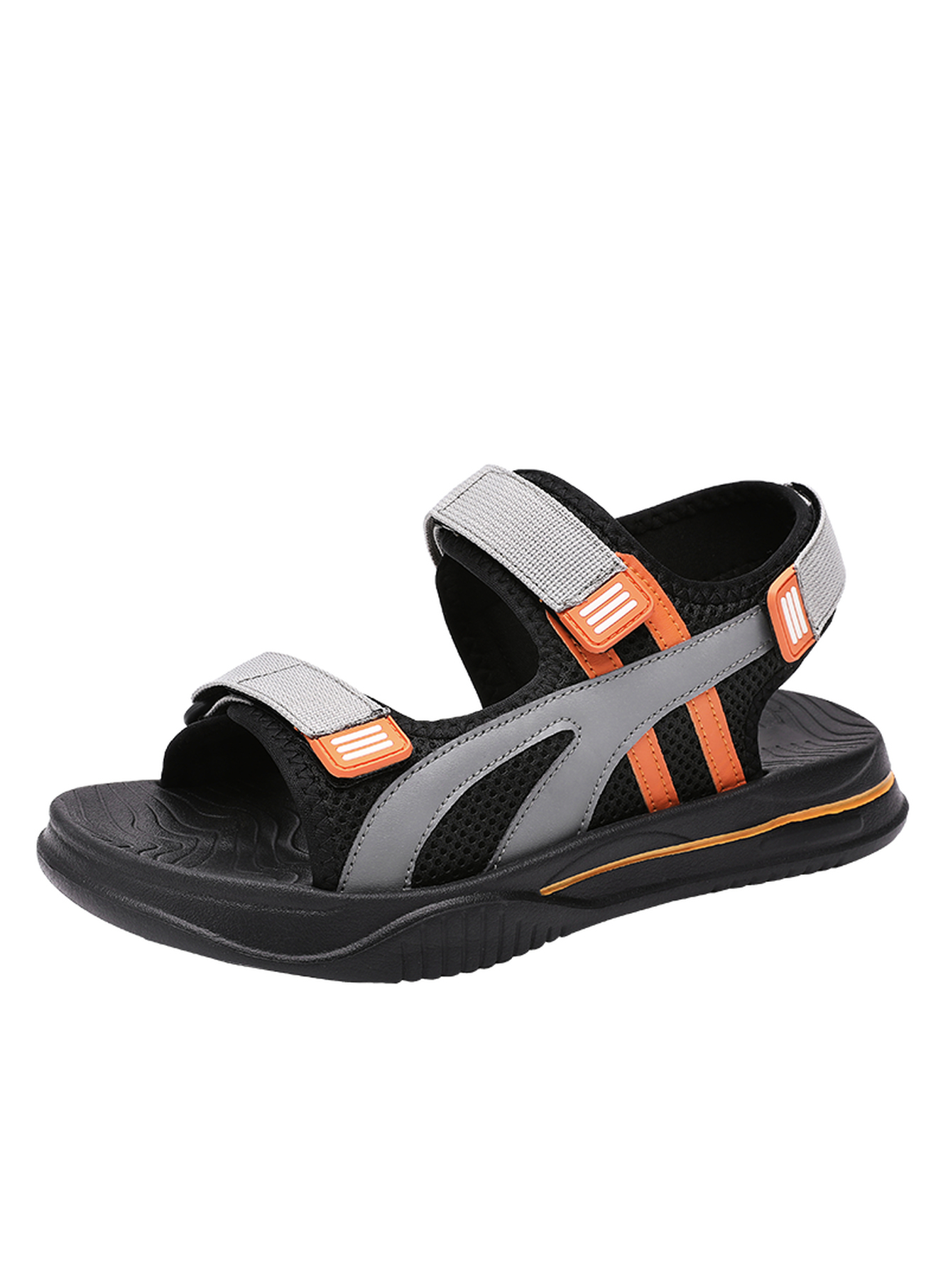 Multi Plain Velcro Sandals