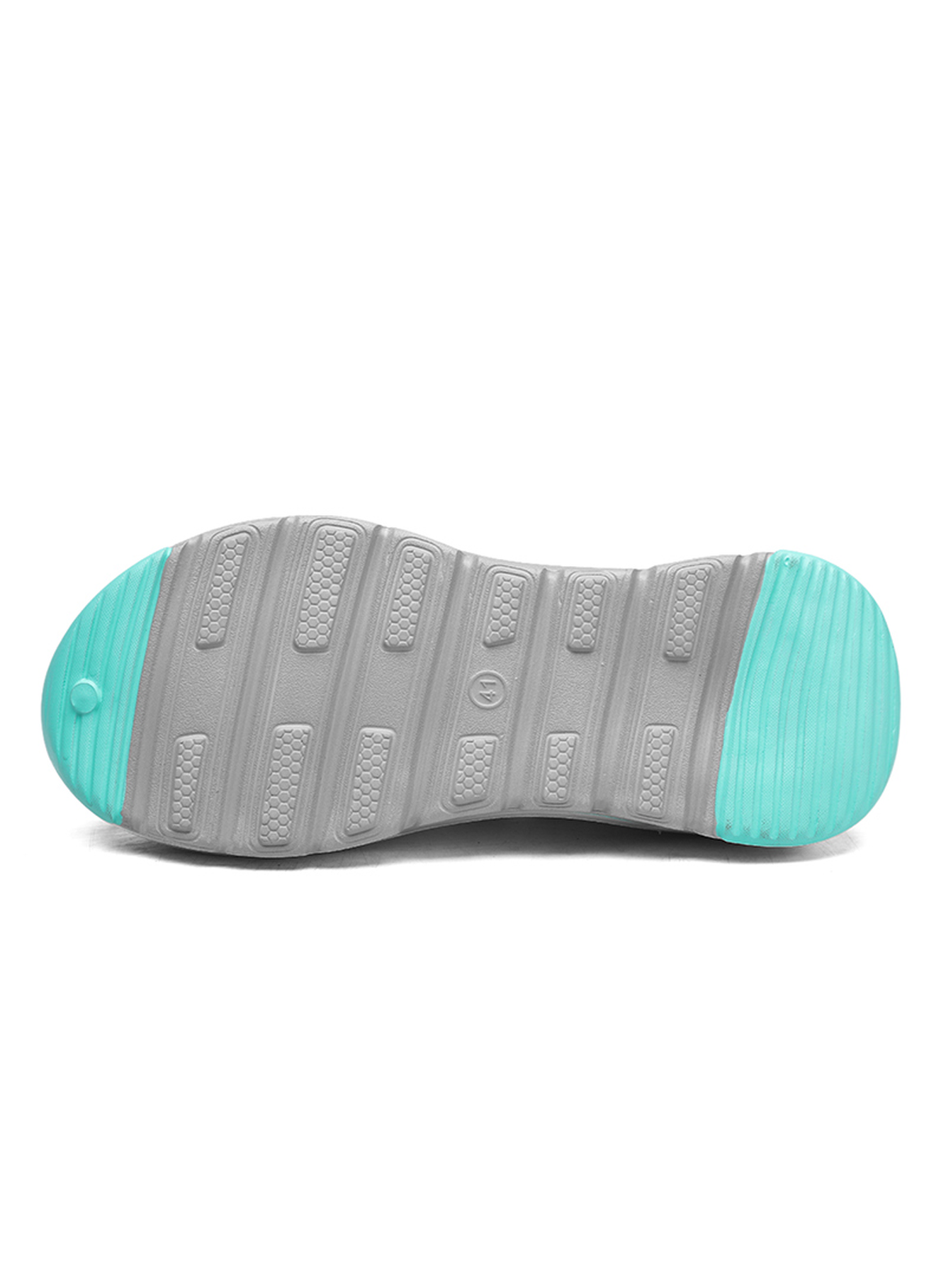 Grey Plain Slip On Sandals
