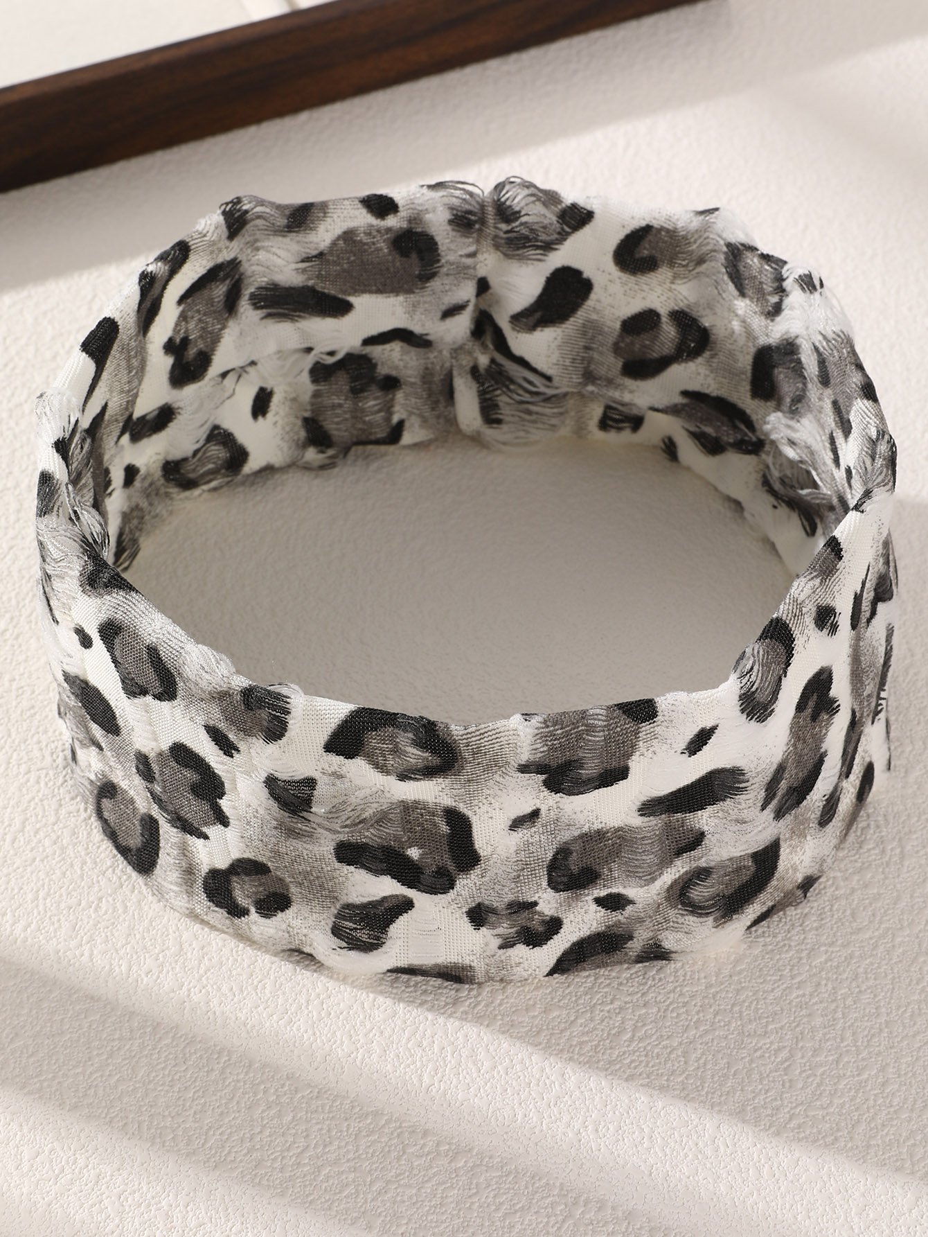 2-Piece Leopard Print Headband Set