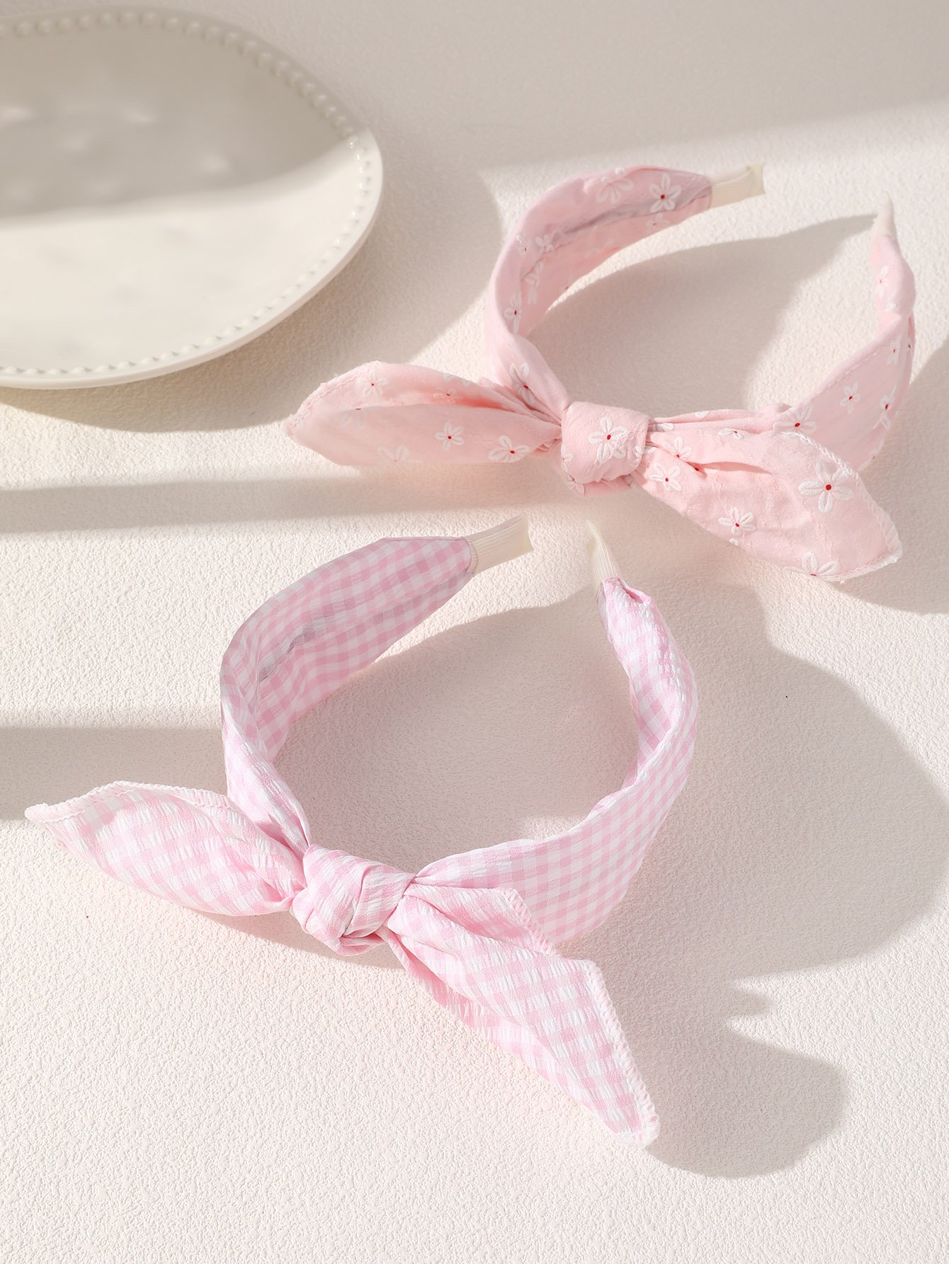 2Pcs solid lovely hair clasp Set
