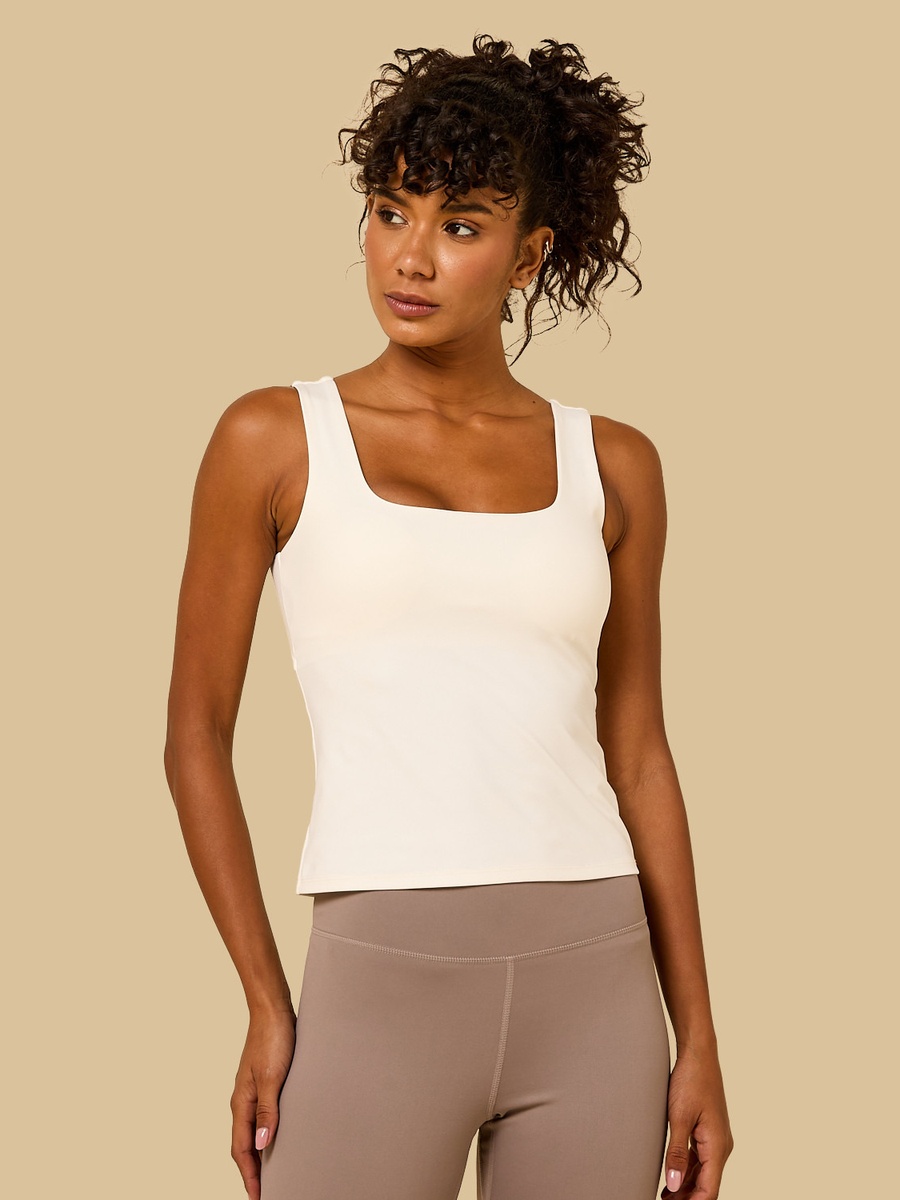 Twist Back Cutout Bra Vest