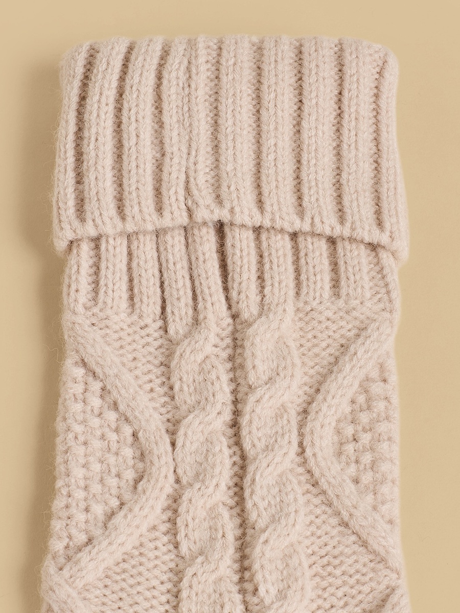 Knitted Footwarmer Socks