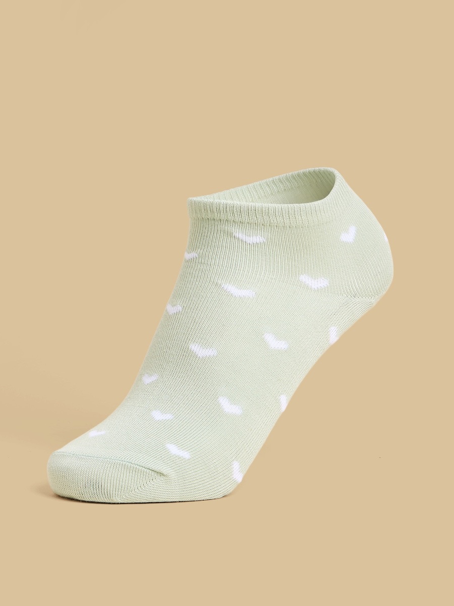 Pack of 5 - Printed Calf Length Socks