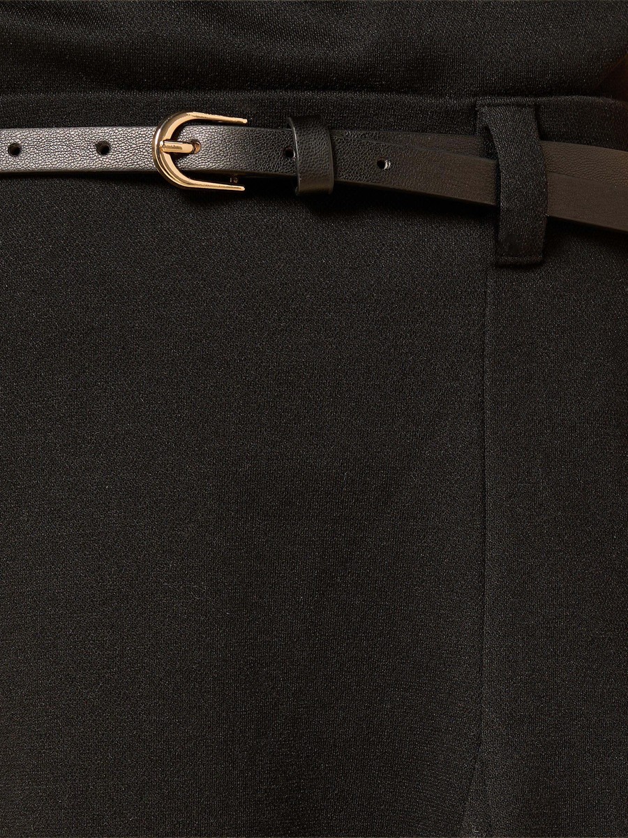 Belted Midi Skirt