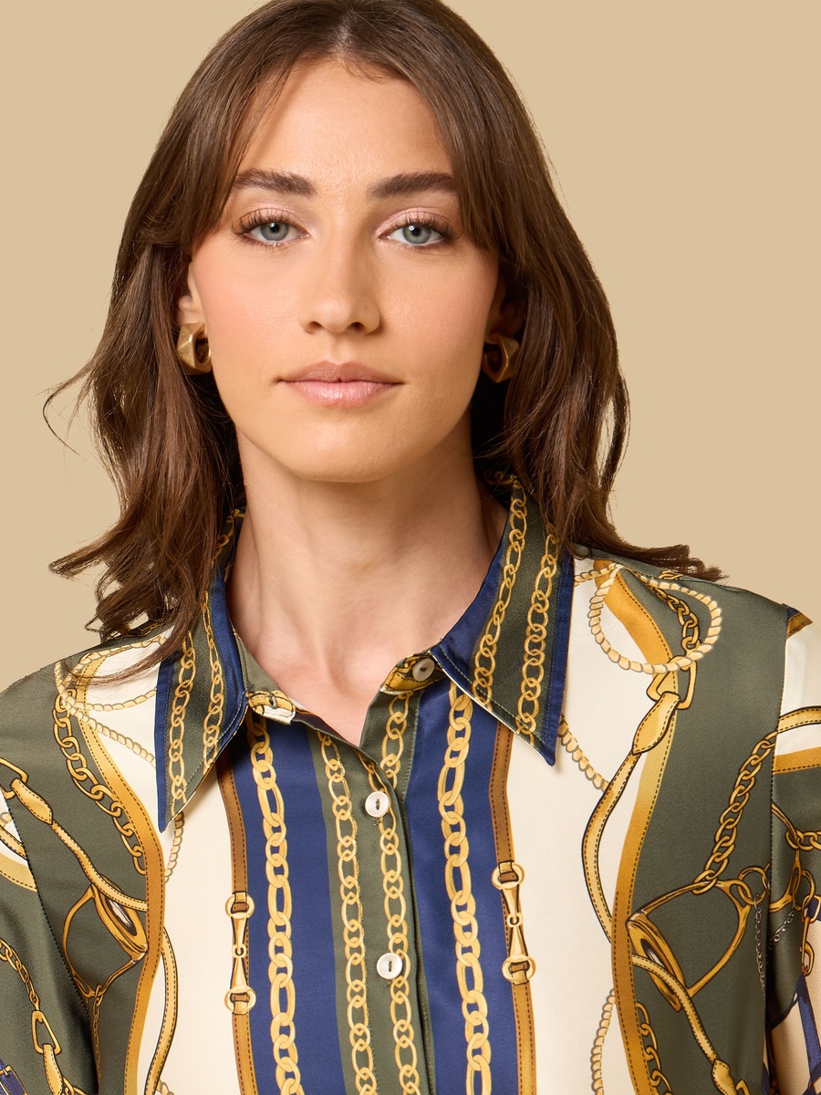 Chain Print Shirt
