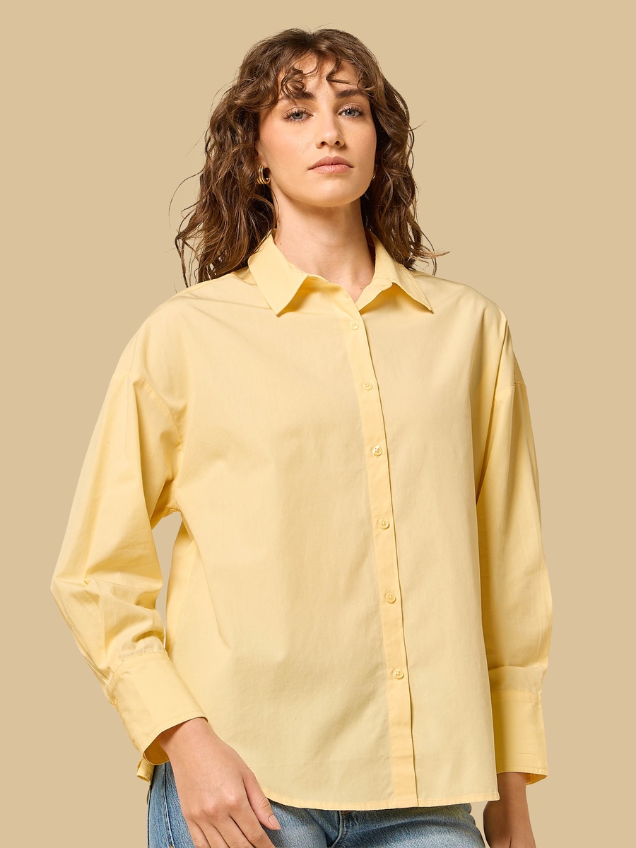 Oversized Poplin Shirt