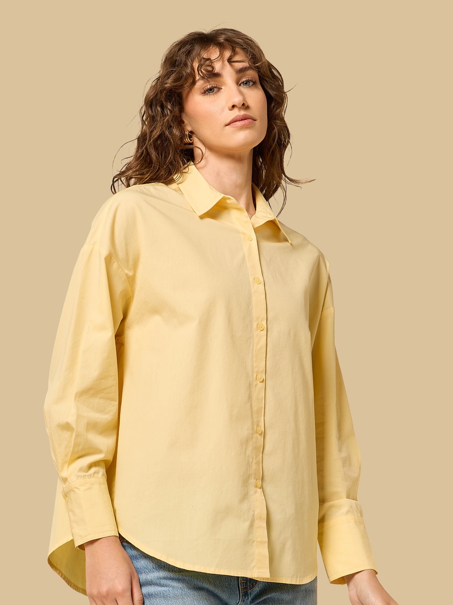 Oversized Poplin Shirt