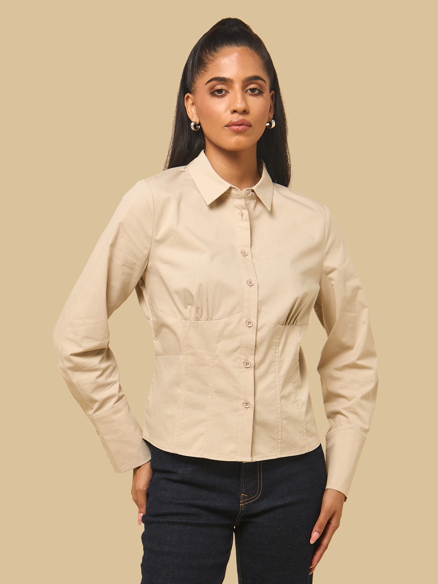 Pleated Shirt