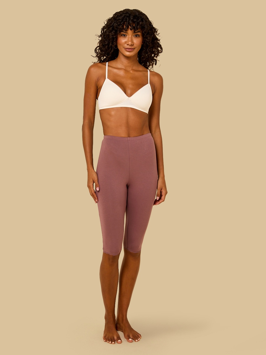 Pack of 2 - Plain Short Leggings