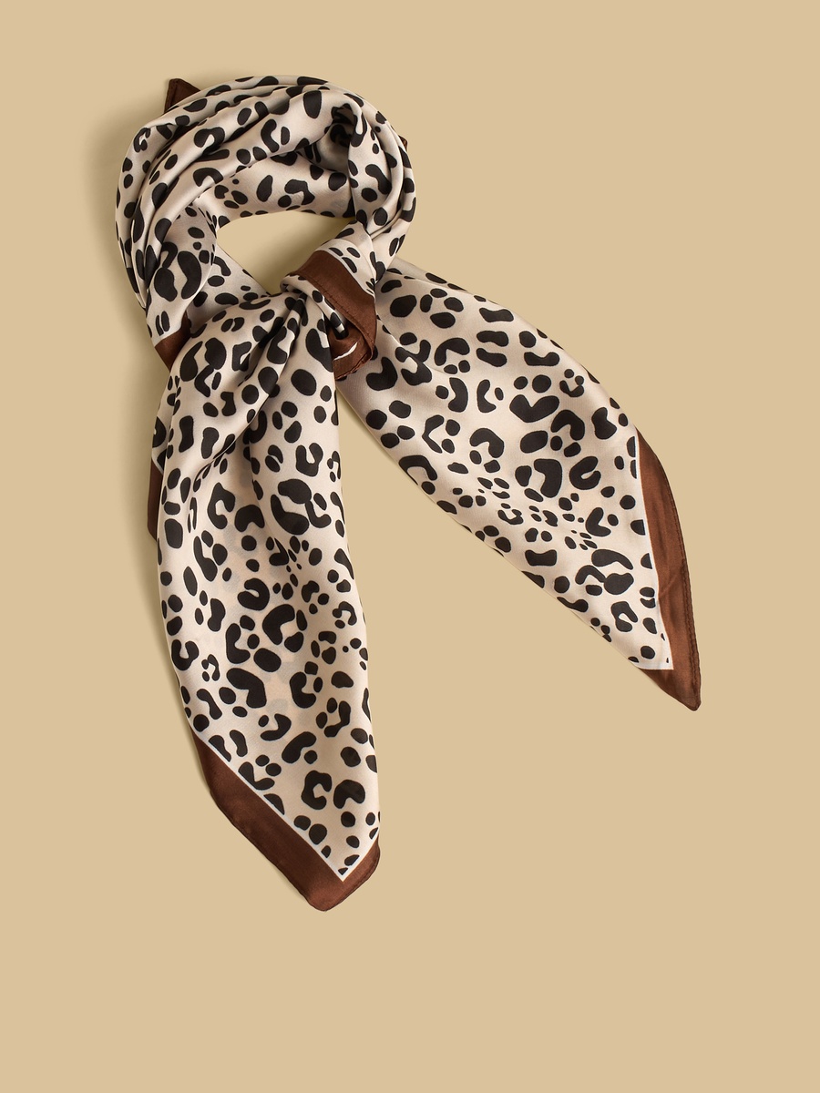 Animal Print Scarf