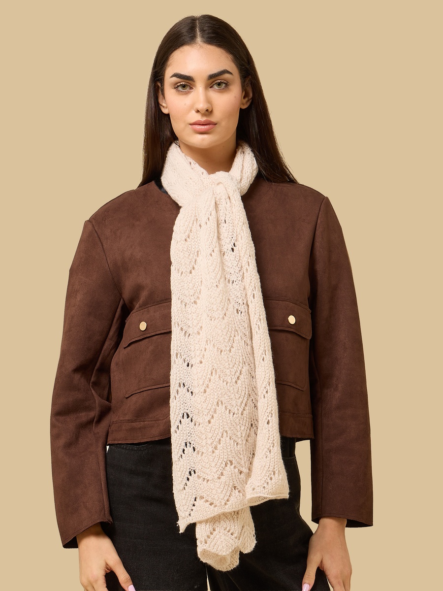 Crochet Textured Scarf