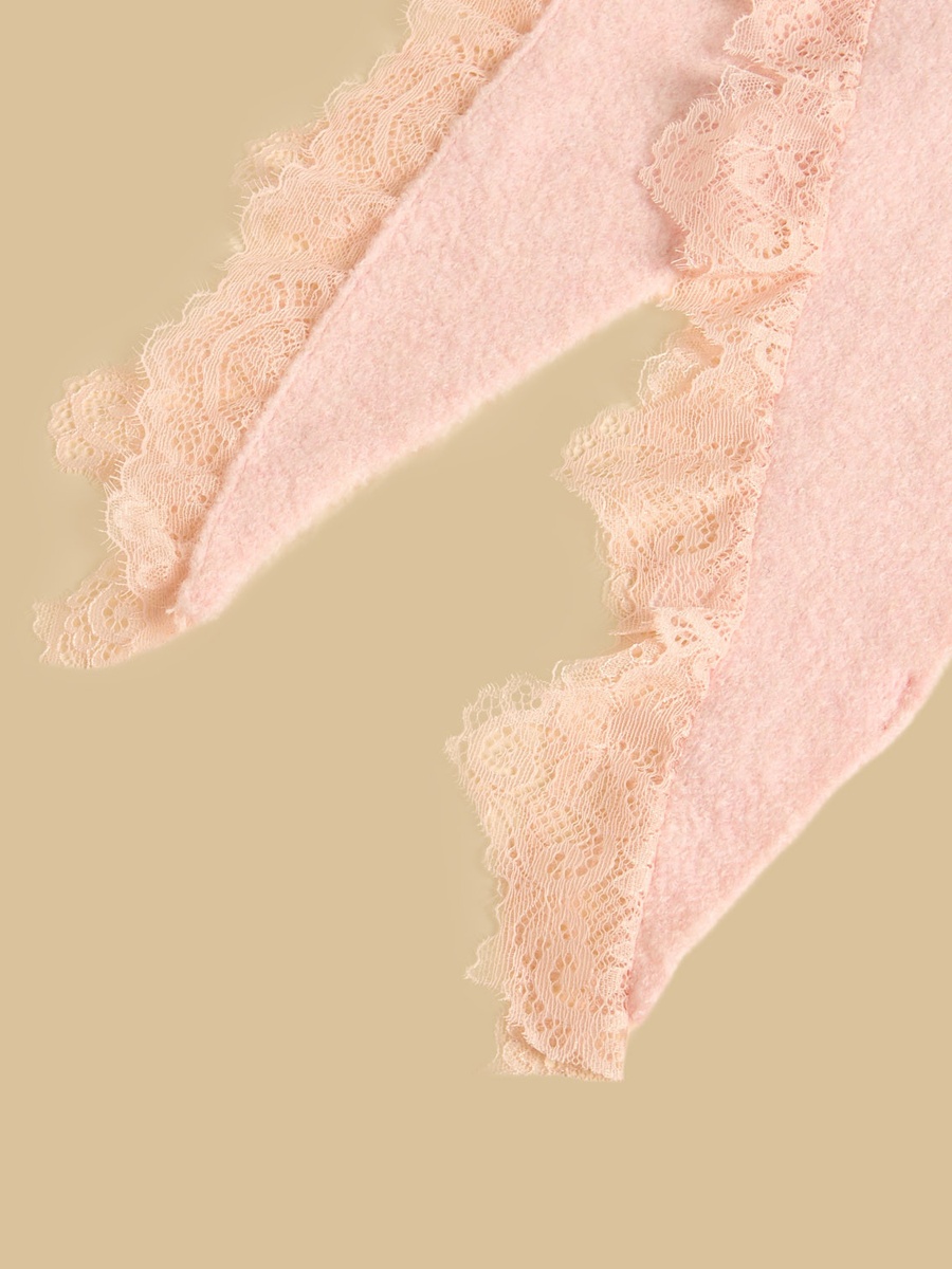 Scarfs with Lace Trim