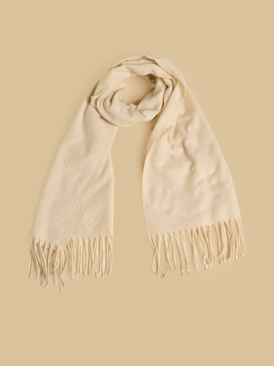 Fringe Accent Scarf