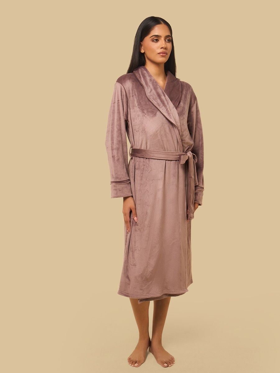 Velour Robe